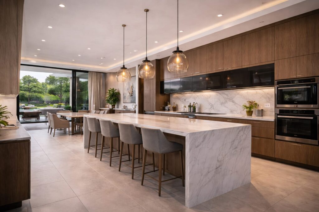 cocina moderna de casa en venta Casa Velaris